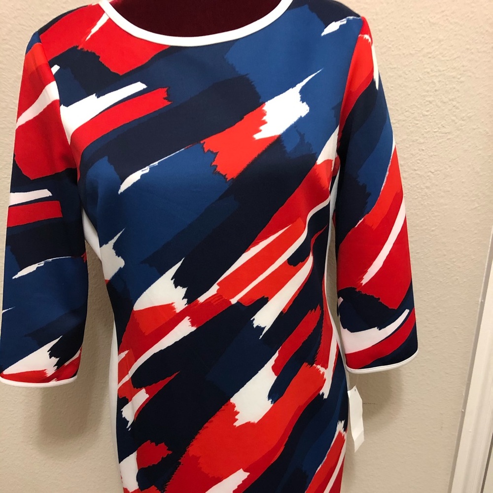 Red, White and Blue Dress